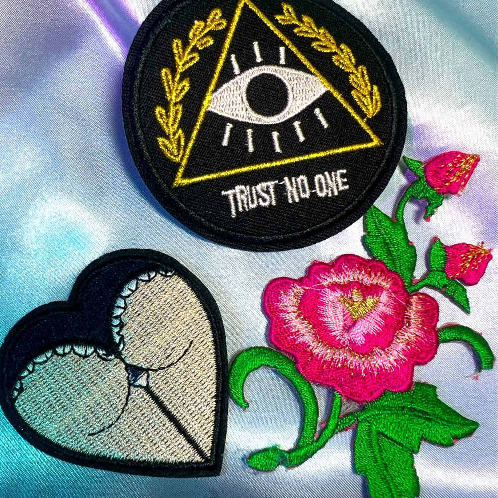 Iron on patches